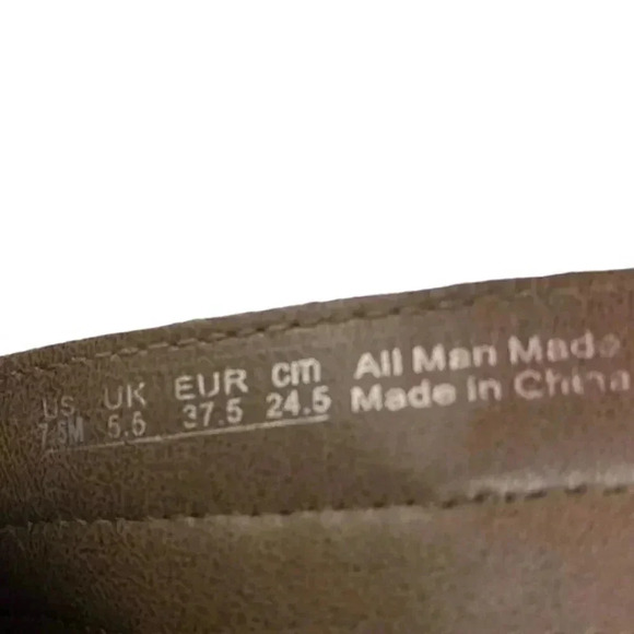 Natural Soul Naturalizer Zela Size 7.5 Strappy Ankle Boots Side Zip Block Heels - Picture 12 of 12